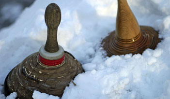 Eisstockschießen in Neubrandenburg